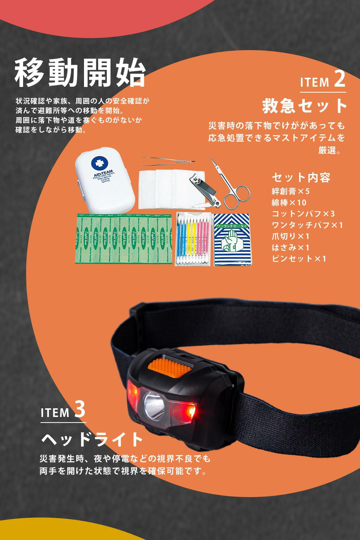 KISHIDA 防災セット KISHIDA 8-1460ei