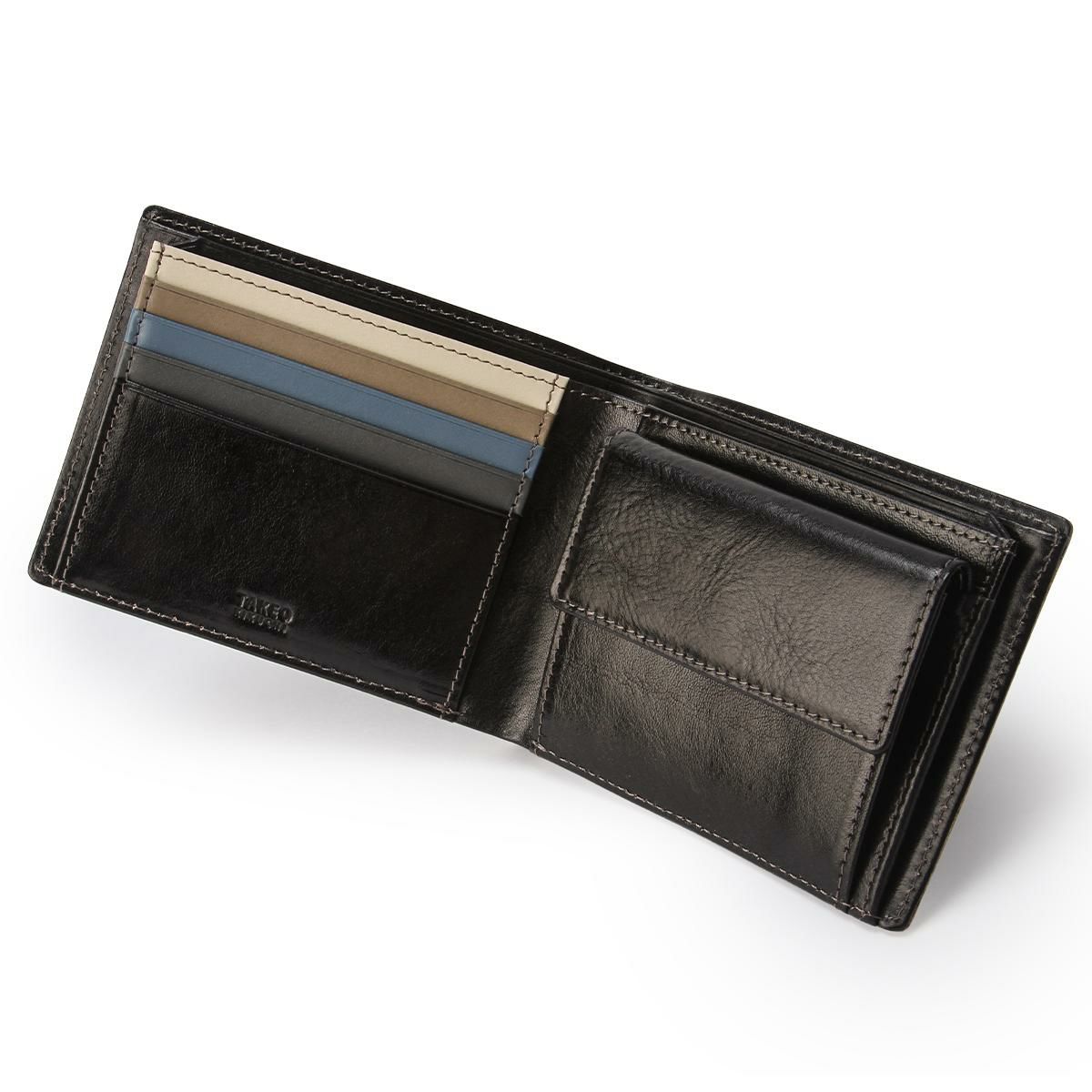 タケオキクチ/I イデア 二つ折り財布 TAKEO KIKUCHI 756604