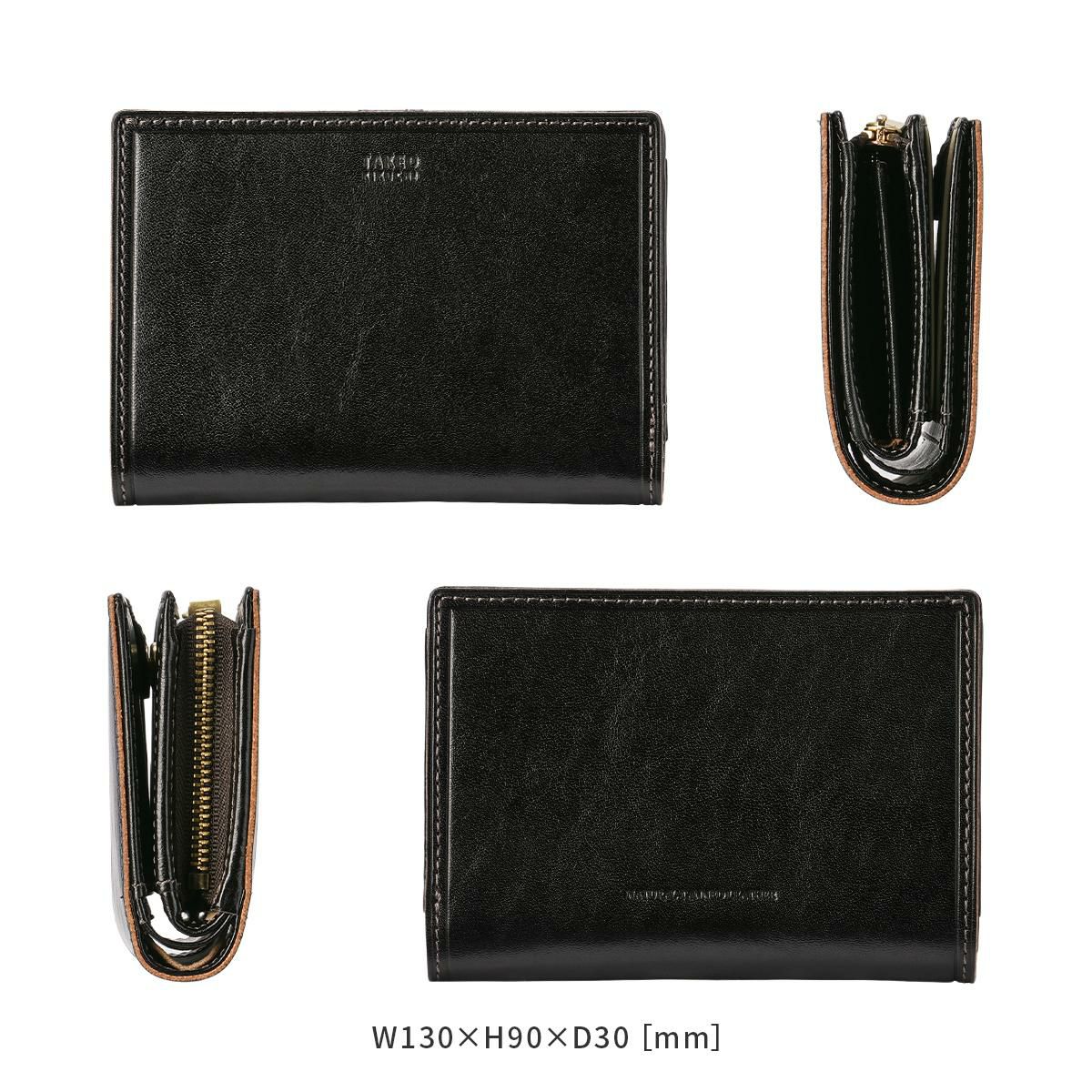 タケオキクチ/I イデア ミドル財布 TAKEO KIKUCHI 756605