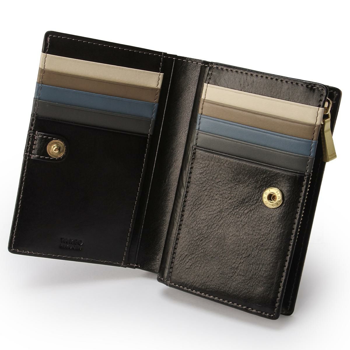 タケオキクチ/I イデア ミドル財布 TAKEO KIKUCHI 756605