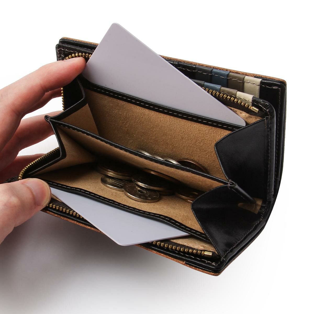 タケオキクチ/I イデア ミドル財布 TAKEO KIKUCHI 756605