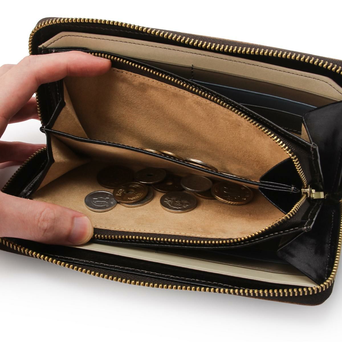 タケオキクチ/I イデア 長財布 TAKEO KIKUCHI 756607