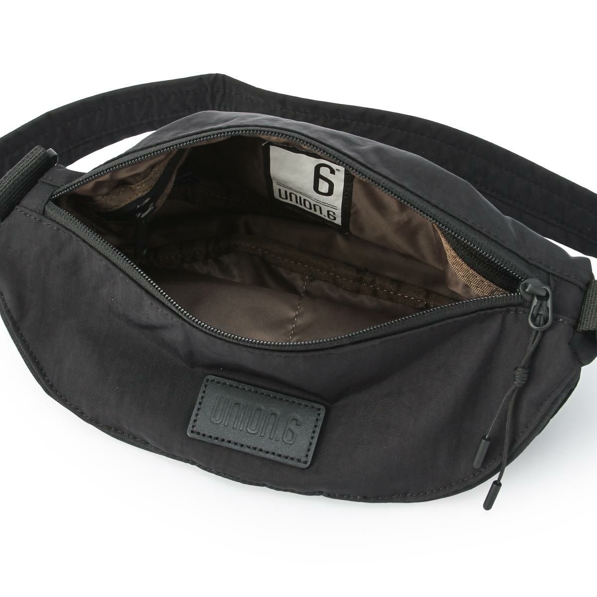 ユニオンシックス ボディバッグ UNION.6 WRINKLED NYLON uacb15j