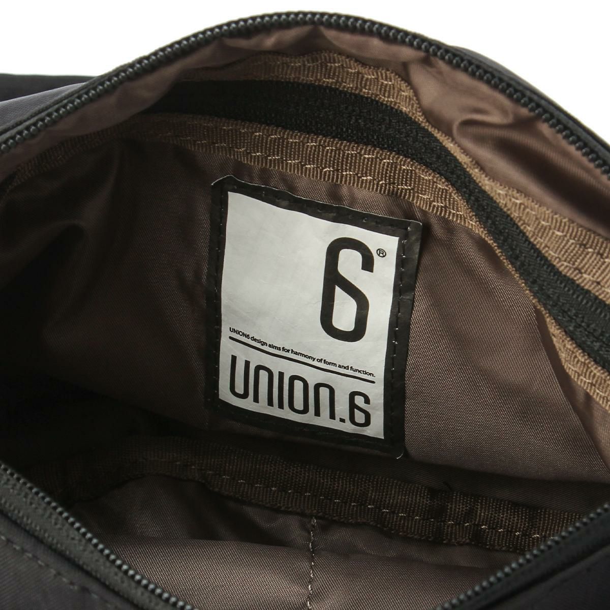 ユニオンシックス ボディバッグ UNION.6 WRINKLED NYLON uacb15j