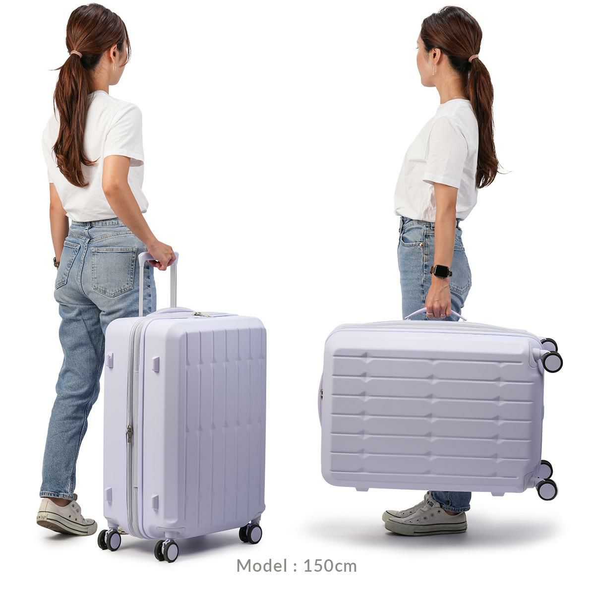 アジア・ラゲージ スーツケース Mサイズ Asia Luggage Inc.（A.L.I） ALI-6030SD-24W