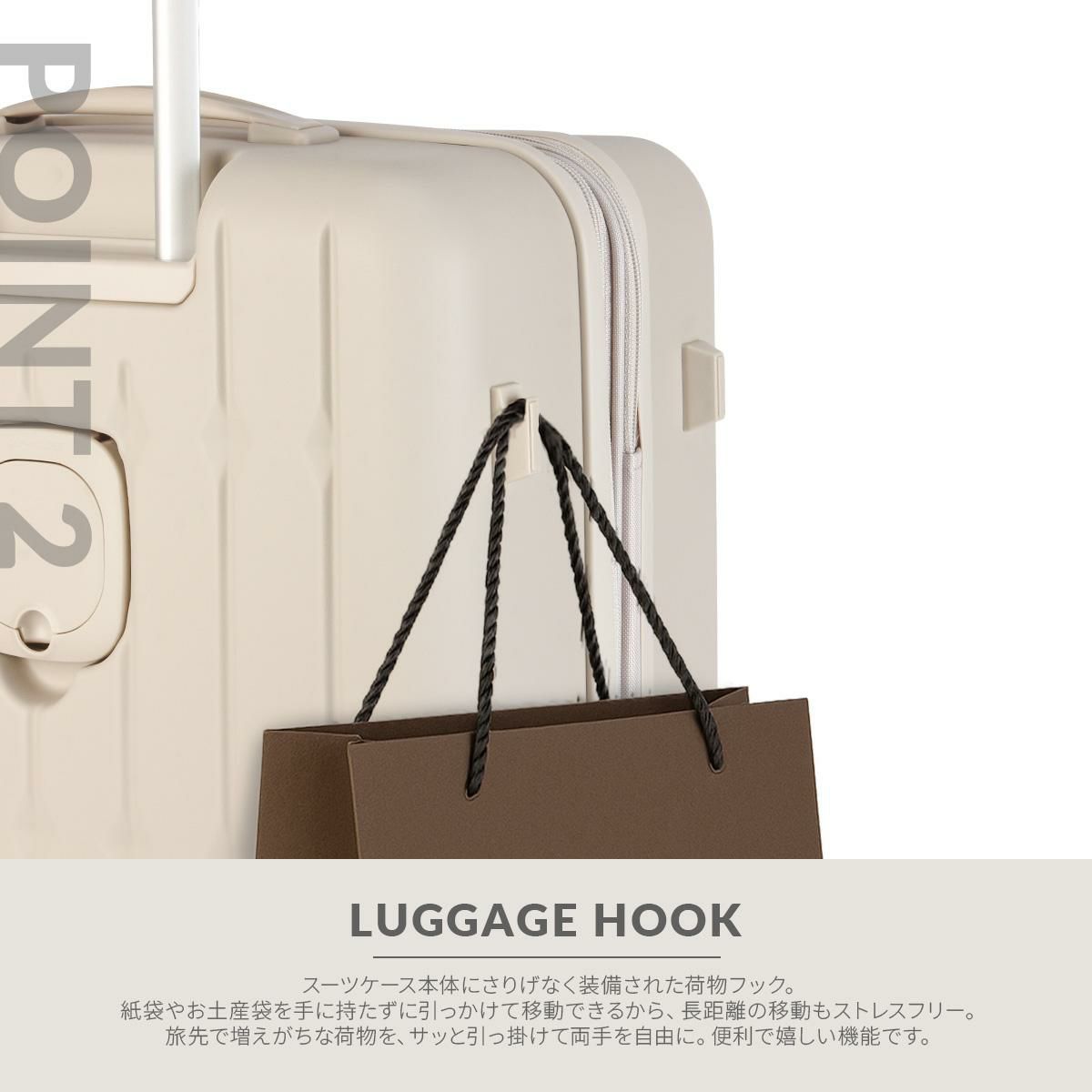アジア・ラゲージ スーツケース Mサイズ Asia Luggage Inc.（A.L.I） ALI-6030SD-24W