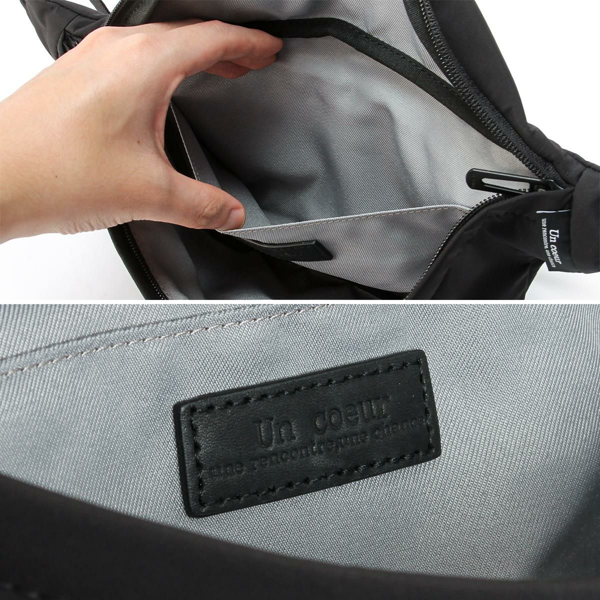 アンクール ハッチ ウエストバッグ Un coeur hatch K904155