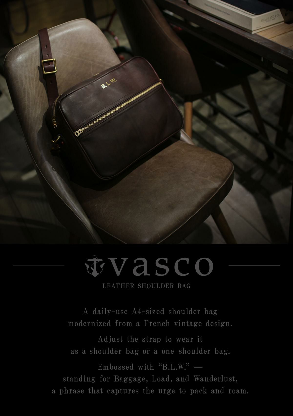 ヴァスコ オールドオイル ショルダーバッグ vasco OLD OIL vs-255l