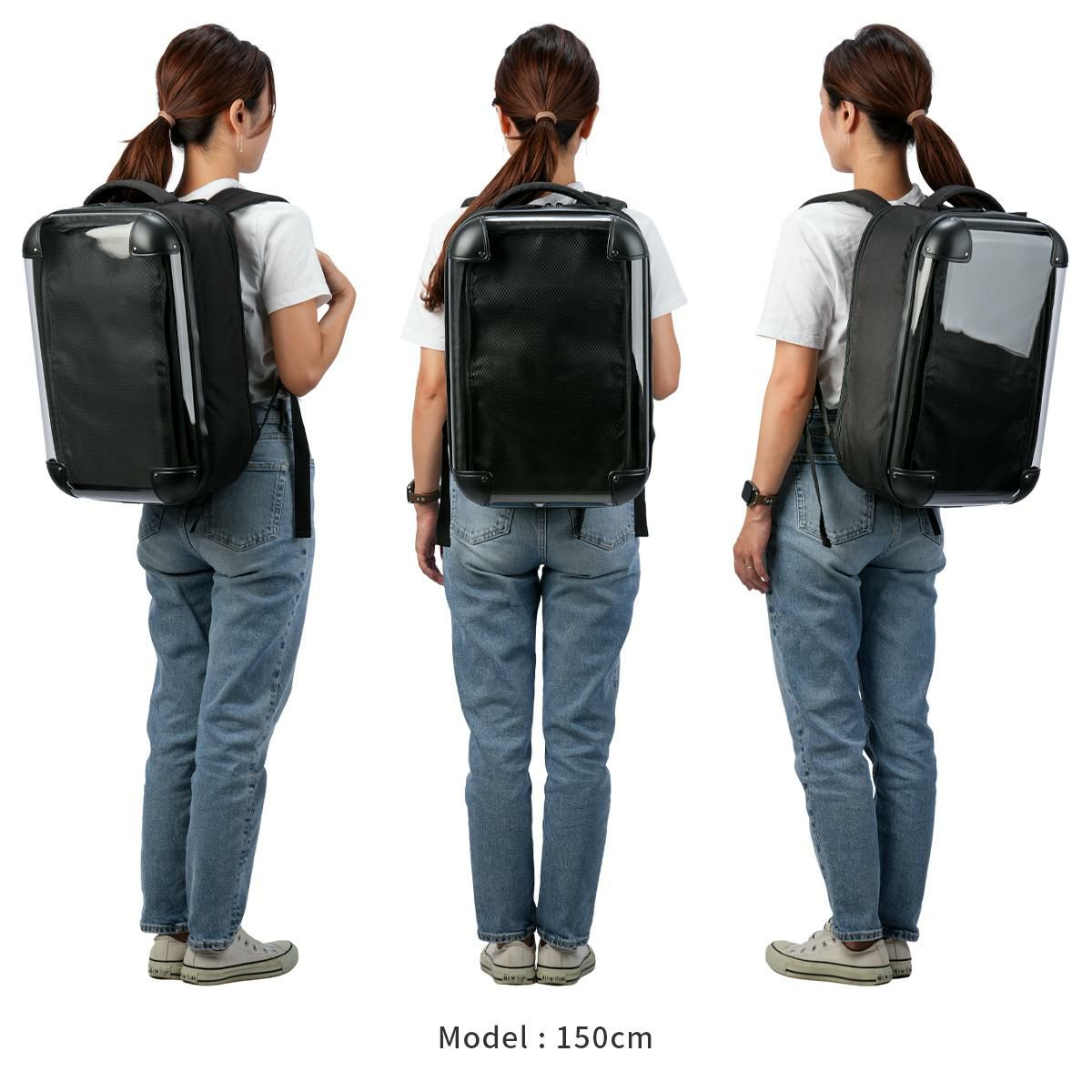 推し活 バッグ リュック クリア