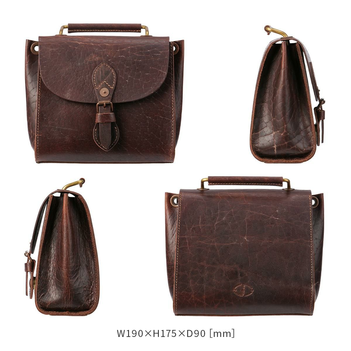 キゴ ショルダーバッグ KIGO Brass Handle kgbg2230-bul