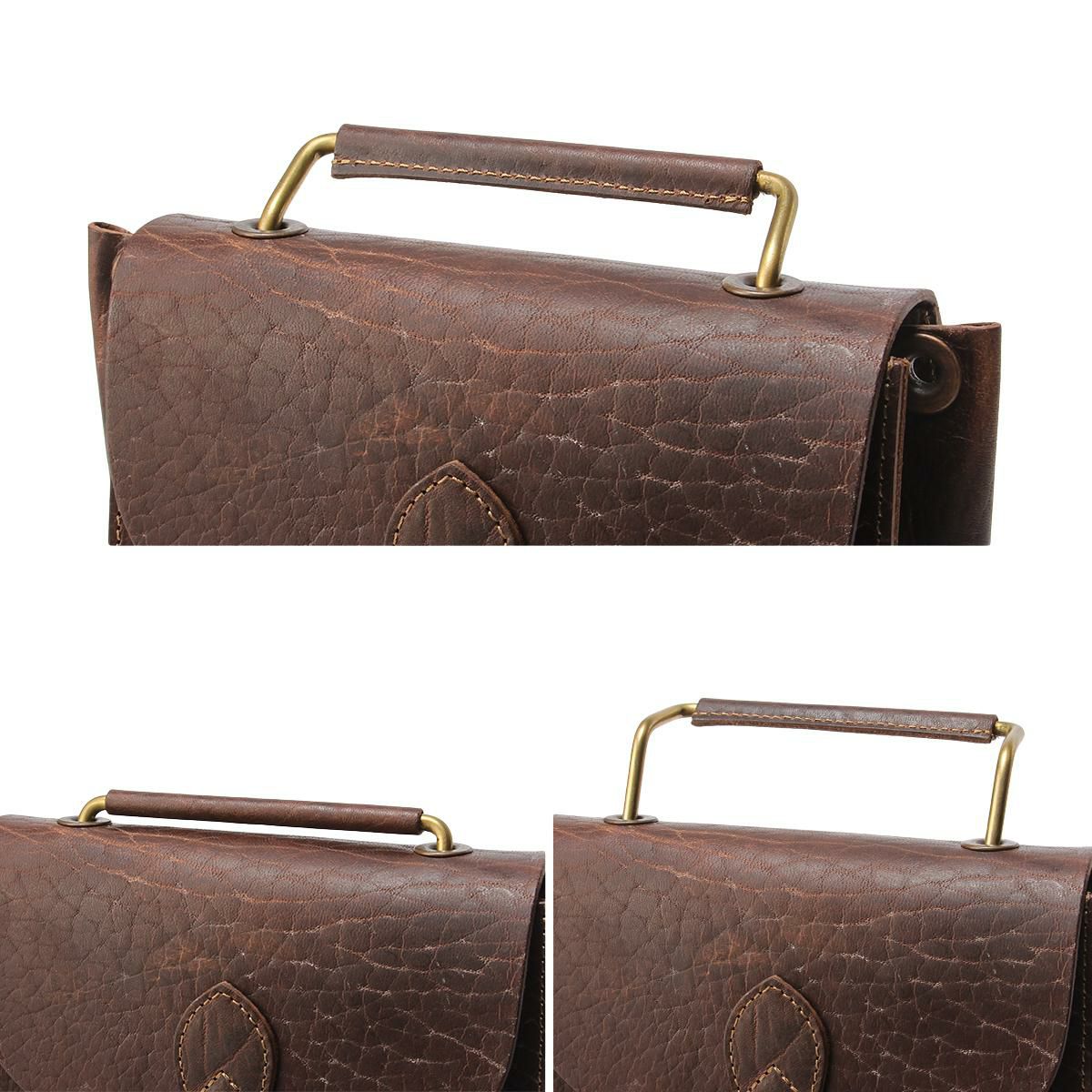 キゴ ショルダーバッグ KIGO Brass Handle kgbg2230-bul