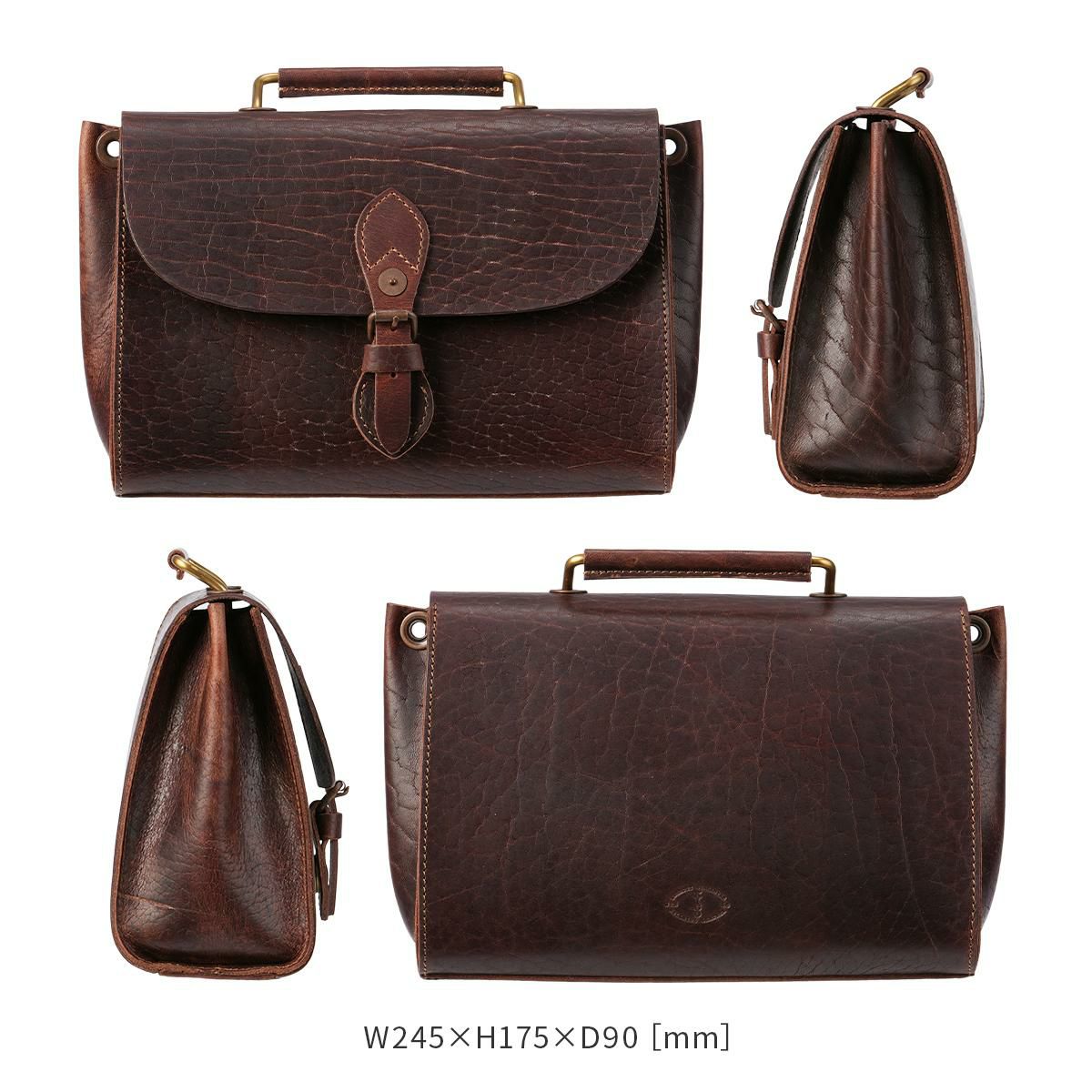 キゴ ショルダーバッグ KIGO Brass Handle kgbg2231-bul