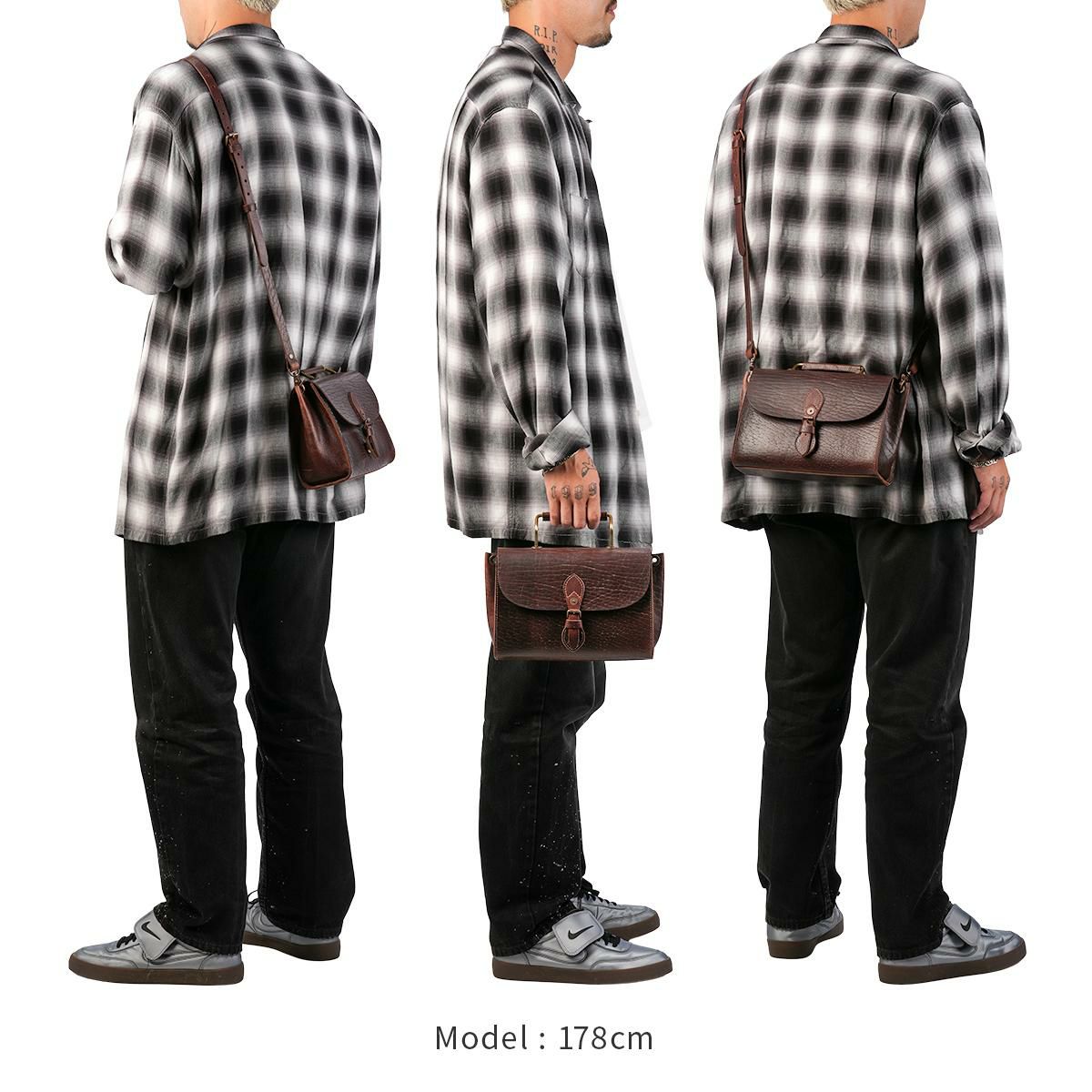 キゴ ショルダーバッグ KIGO Brass Handle kgbg2231-bul