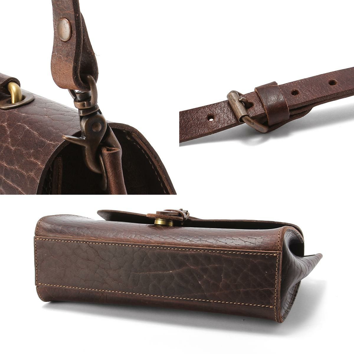 キゴ ショルダーバッグ KIGO Brass Handle kgbg2231-bul