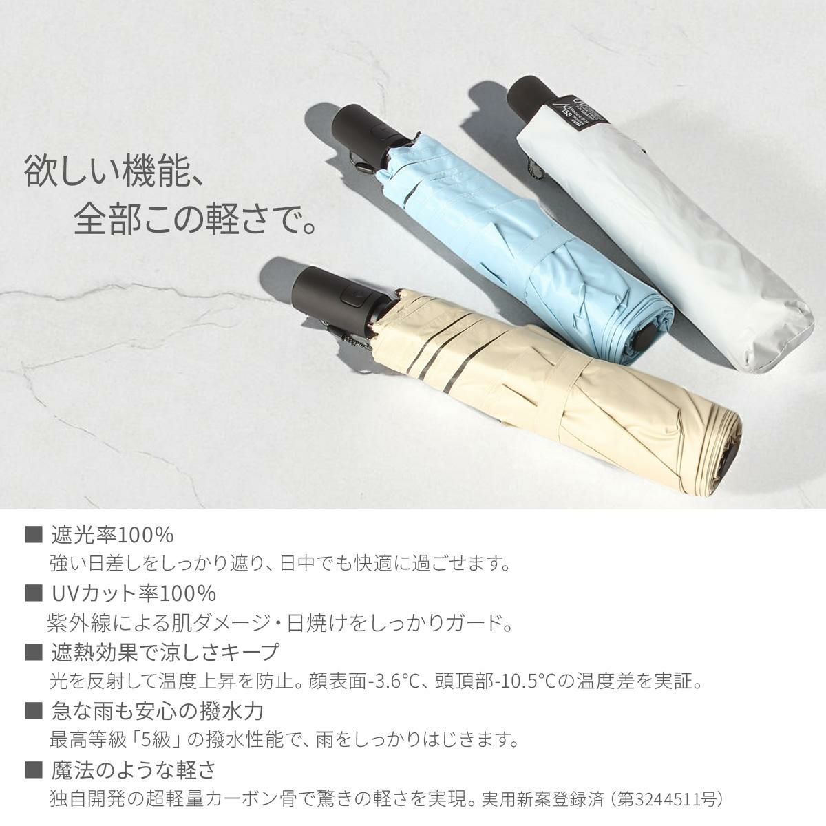 エスタ マジカルテックプロテクション 折りたたみ傘 Estaa MAGICAL TECH PROTECTION 31-230-30211/30226-33