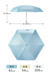 エスタ マジカルテックプロテクション 折りたたみ傘 Estaa MAGICAL TECH PROTECTION 31-230-30211/30226-43