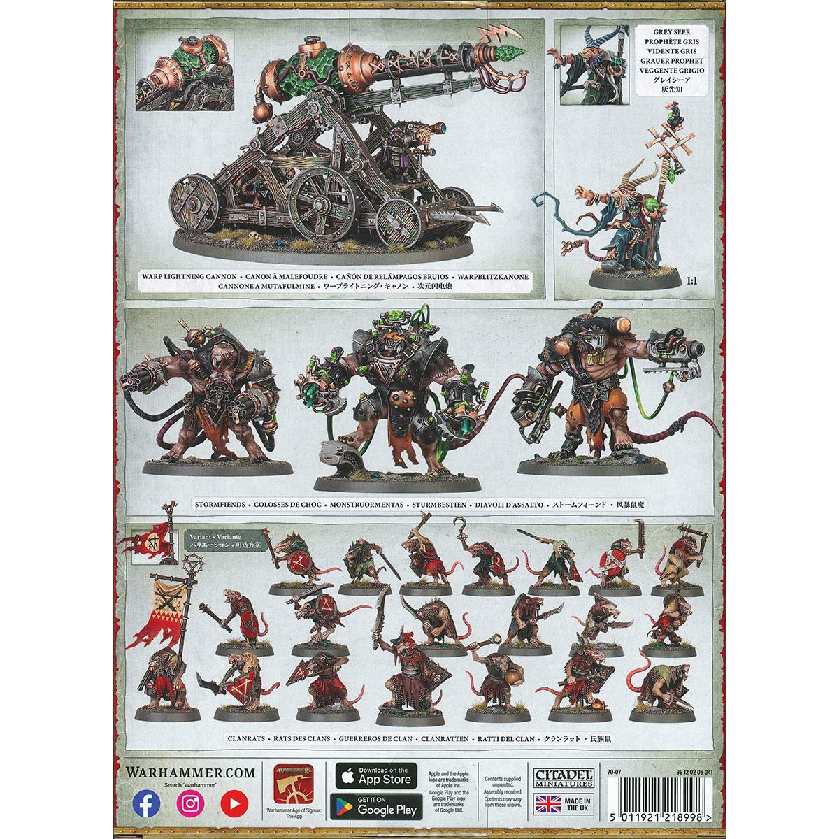 ウォーハンマーaos スケイヴンセット売り Amazon.co.jp: ウォーハンマー AoS スケイブンタイドクラン