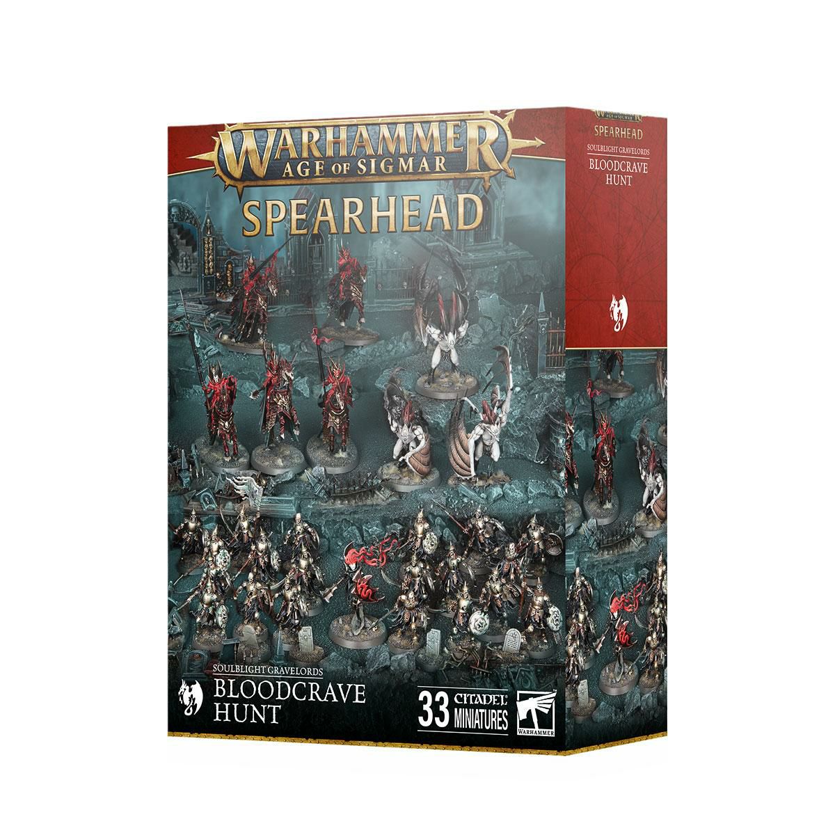 ウォーハンマー エイジ オブ シグマー WARHAMMER Age of Sigmar AoS スピアヘッド ソウルブライト・グレイヴロード 吸血族の狩り 70-911