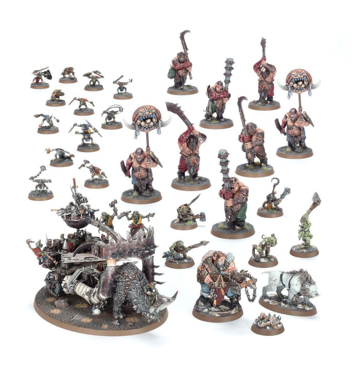 ウォーハンマー エイジ オブ シグマー WARHAMMER Age of Sigmar AoS スピアヘッド オゴウル・モウトライブ - クズ鉄喰らい 70-952