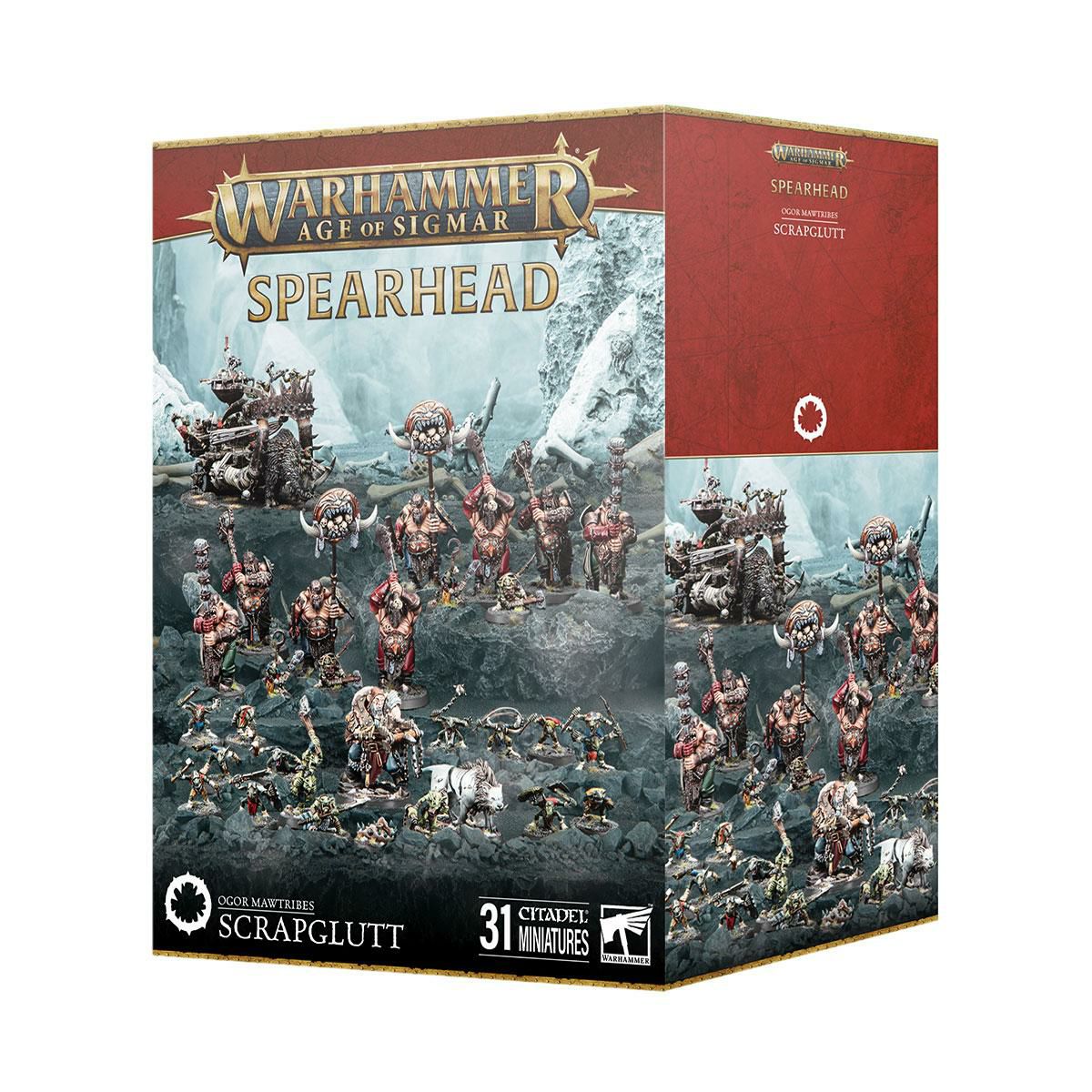 ウォーハンマー エイジ オブ シグマー WARHAMMER Age of Sigmar AoS スピアヘッド オゴウル・モウトライブ - クズ鉄喰らい 70-952