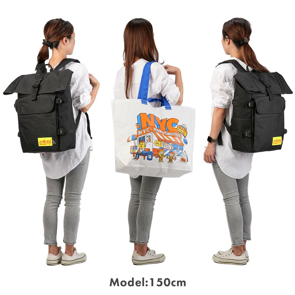 マンハッタンポーテージ NYC プリント リュック Manhattan Portage NYC Print mp1236lvltmp