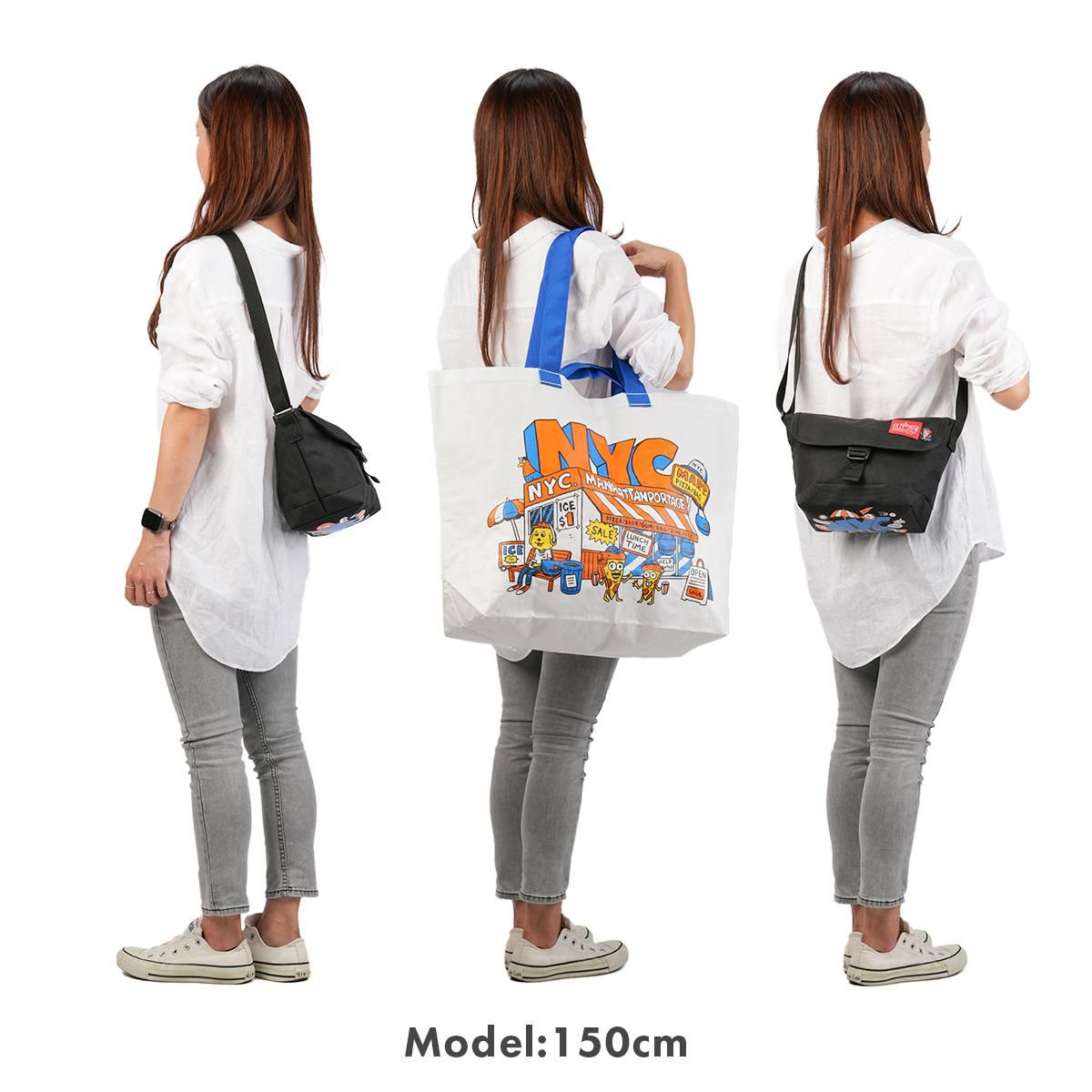 マンハッタンポーテージ NYC プリント メッセンジャーバッグ Manhattan Portage NYC Print mp1603bpdtmp