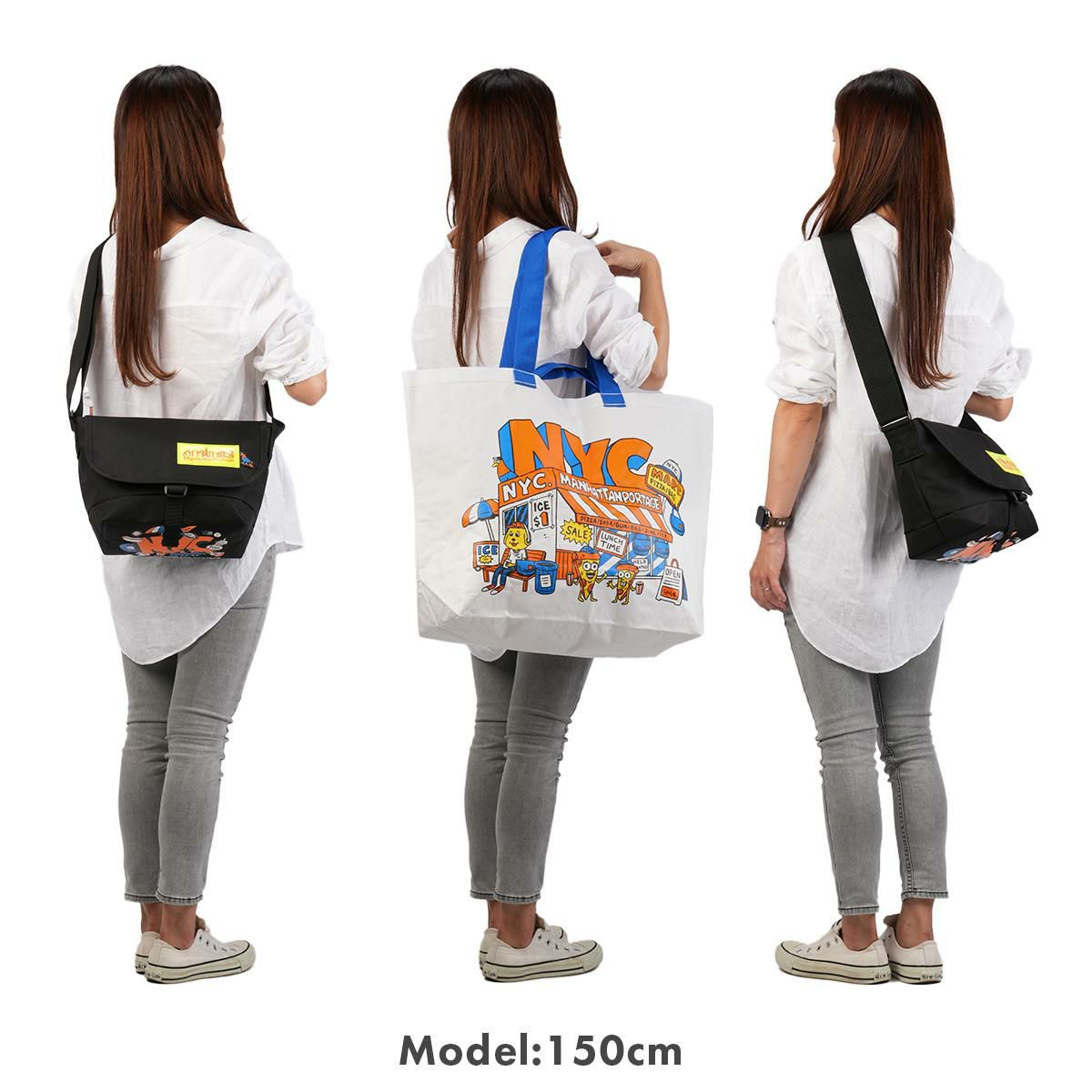 マンハッタンポーテージ NYC プリント メッセンジャーバッグ Manhattan Portage NYC Print mp1605jrbpdlvltmp
