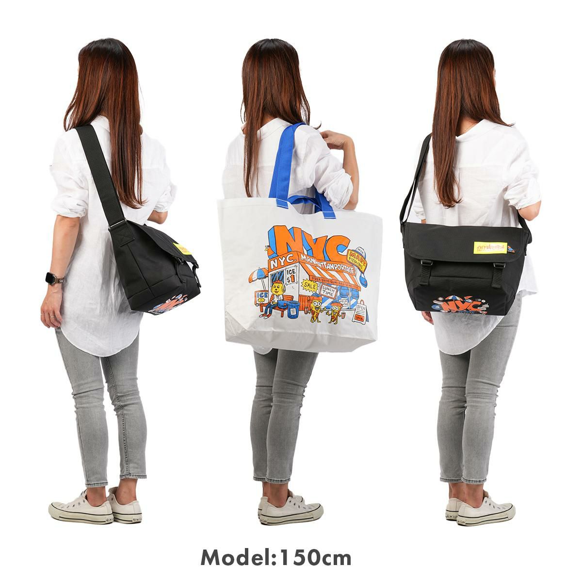 マンハッタンポーテージ NYC プリント メッセンジャーバッグ Manhattan Portage NYC Print mp1606jrbpdlvltmp