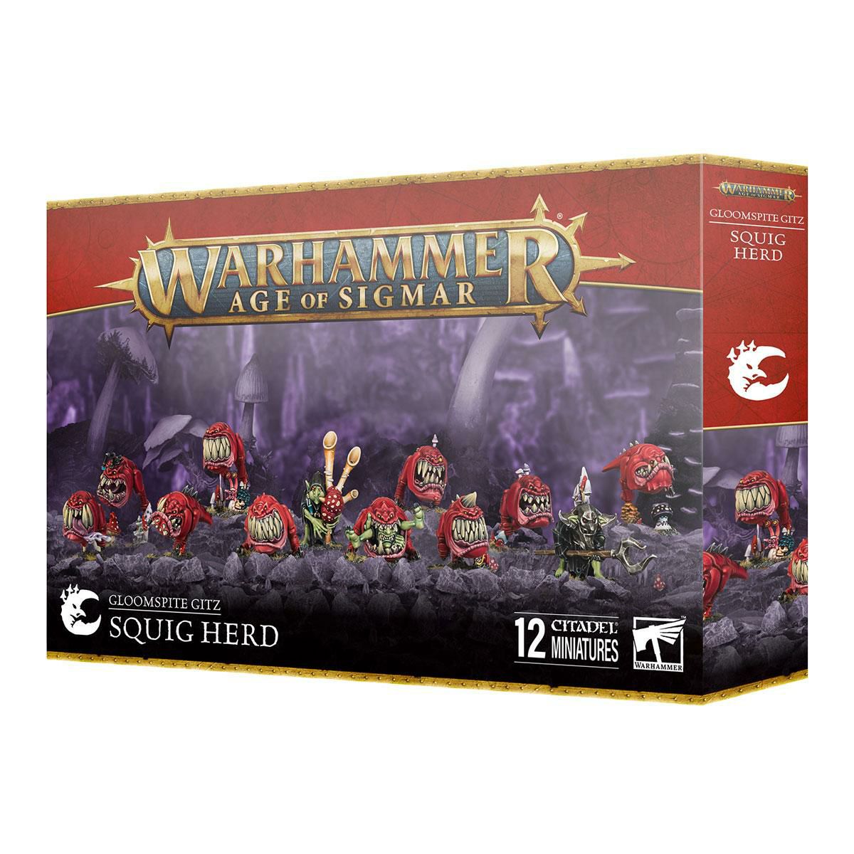 ウォーハンマー 89-48 エイジ オヴ シグマー グルームスパイト・ギット スクイッグ・ハード WARHAMMER AoS Gloomspite Gitz Squig Herd