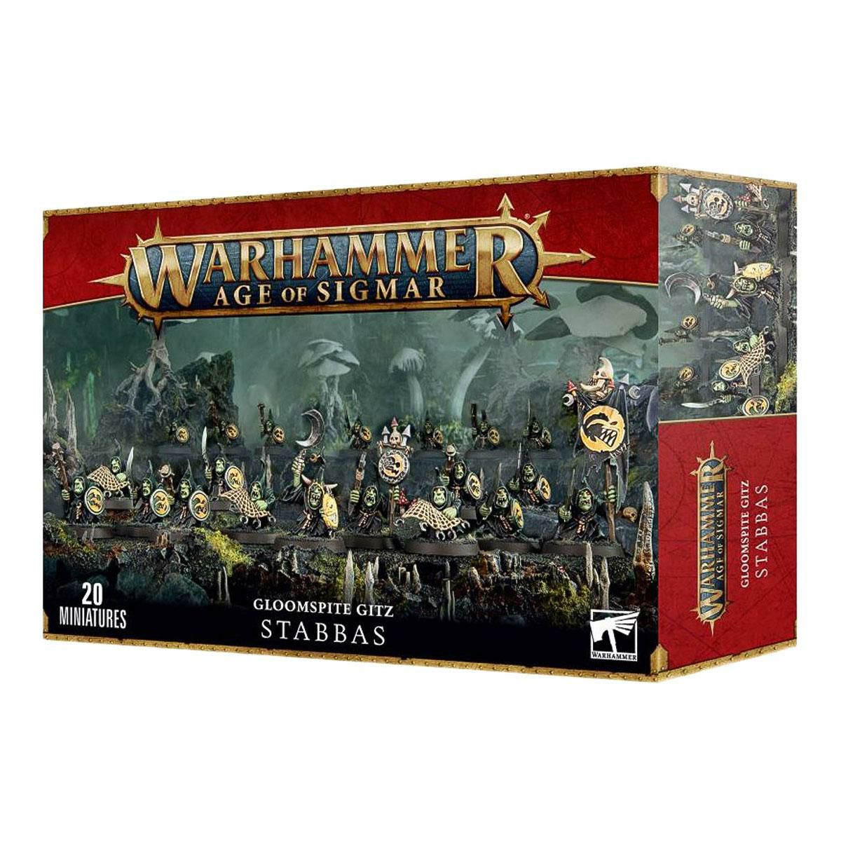 ウォーハンマー 89-07 エイジ オヴ シグマー グルームスパイト・ギット WARHAMMER AoS Gloomspite Gitz Moonclan Stabbas