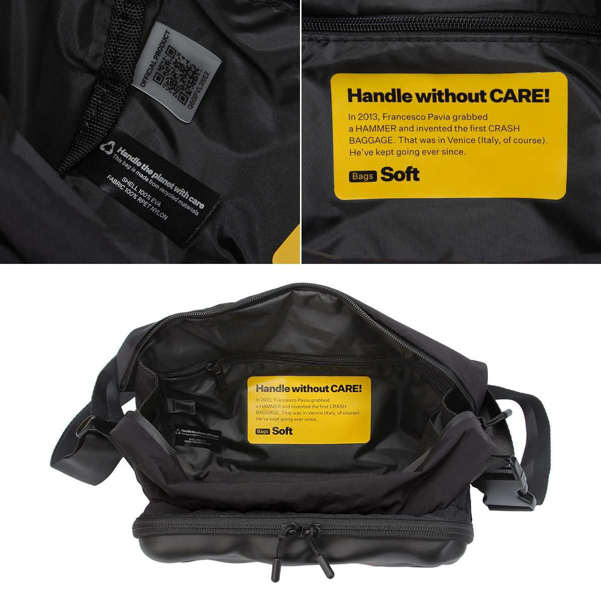 クラッシュバゲージ ウエストバッグ CRASH BAGGAGE CB327