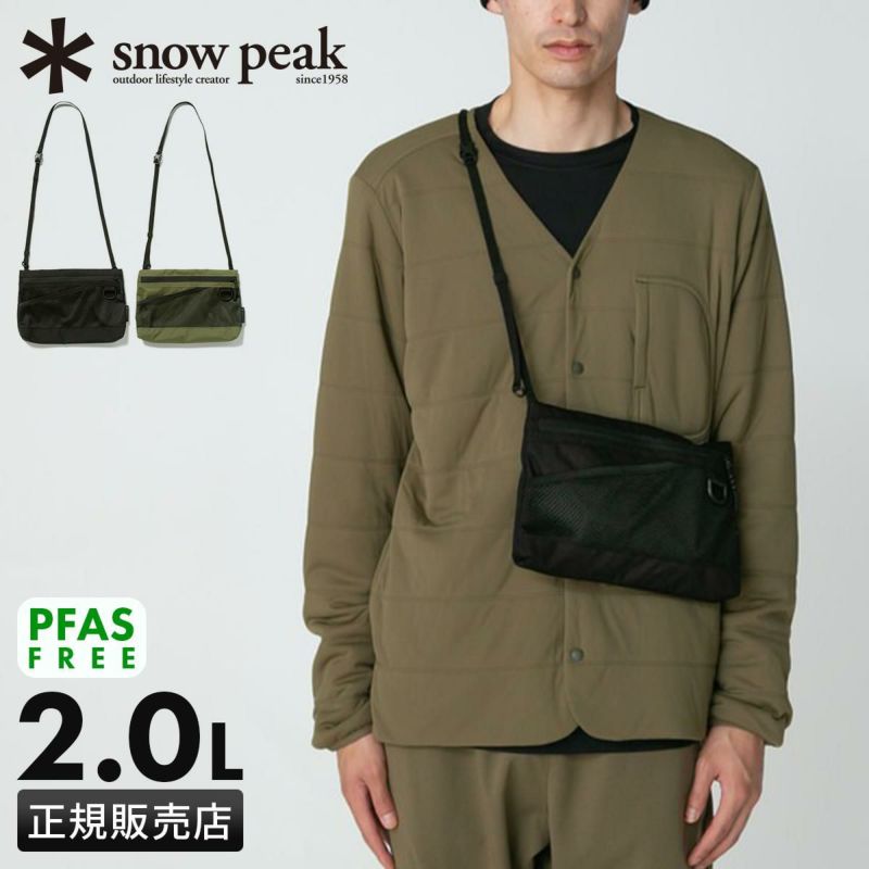  Peak - 希少 開封未使用品 スノーピーク 原宿 限定 サコッシュ アメドカラー スノーピーク エブリデイユース サコッシュ Snow Peak Everyday