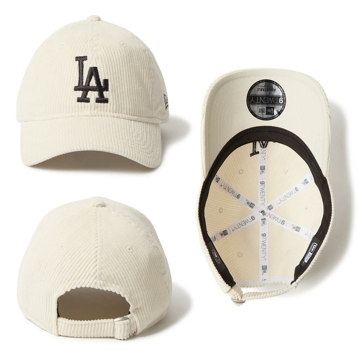 ニューエラ コーデュロイ 帽子 NEW ERA® Corduroy グレー ｜ONLINE