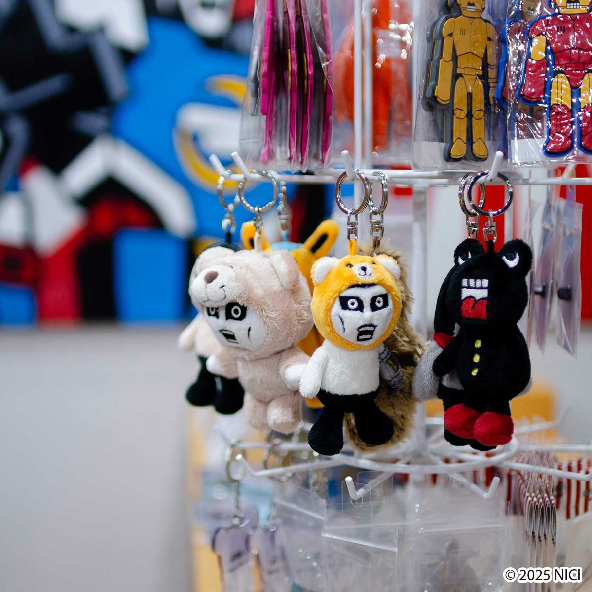 パンクドランカーズ×ニキ キーホルダー キーチャーム ぬいぐるみ