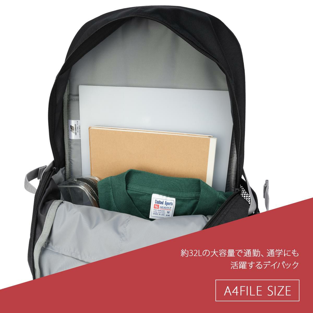 新商品/ロワード/ニューバランス/スポーツスタイル/DAY PACK/リュック