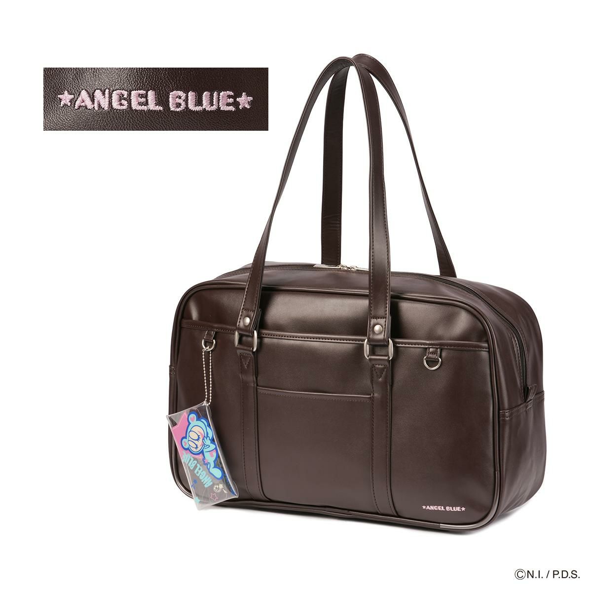 エンジェルブルー スクールバッグ ボストンバッグ ANGEL BLUE AB001