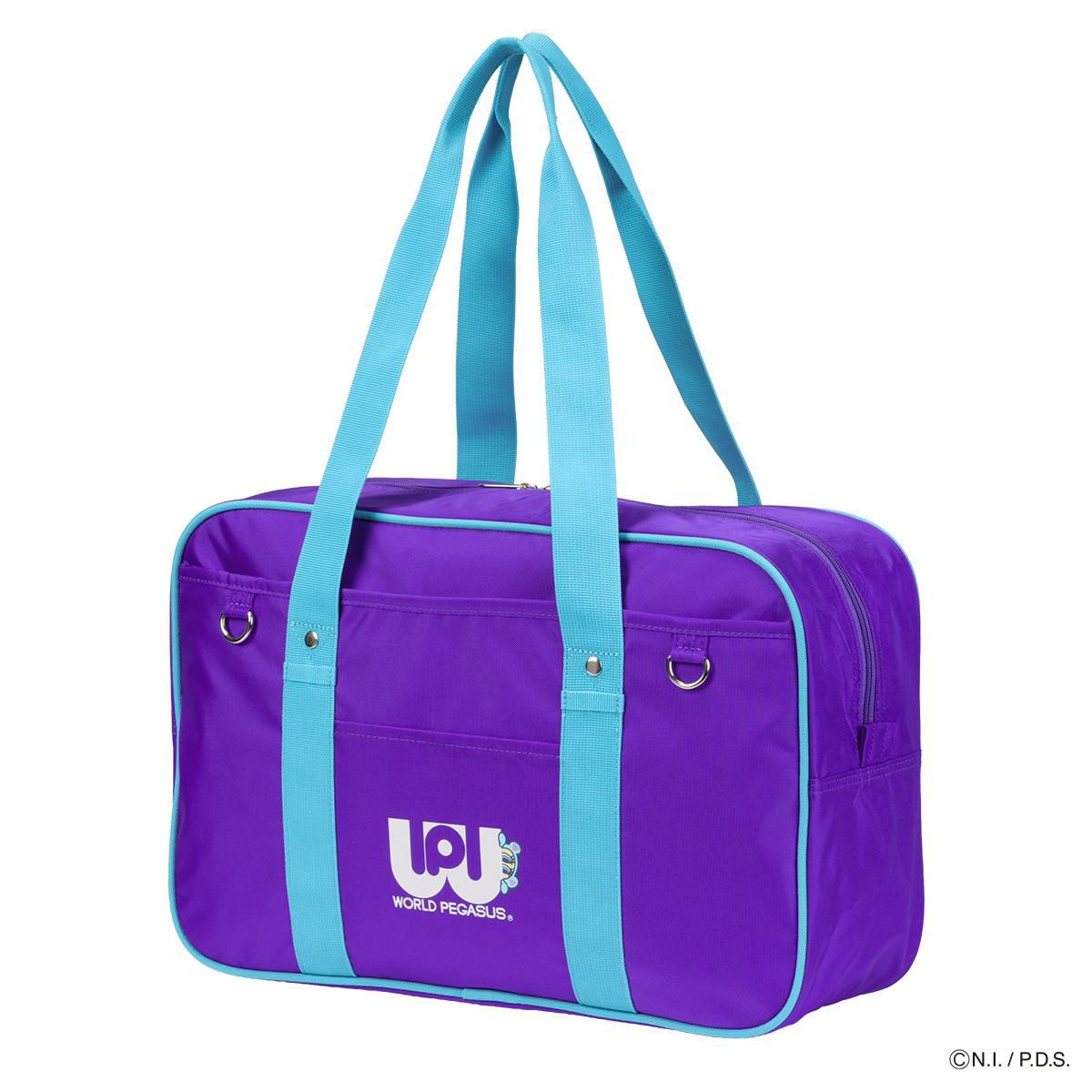 ワールドペガサス エンジェルブルー ボストンバッグ WORLD PEGASUS