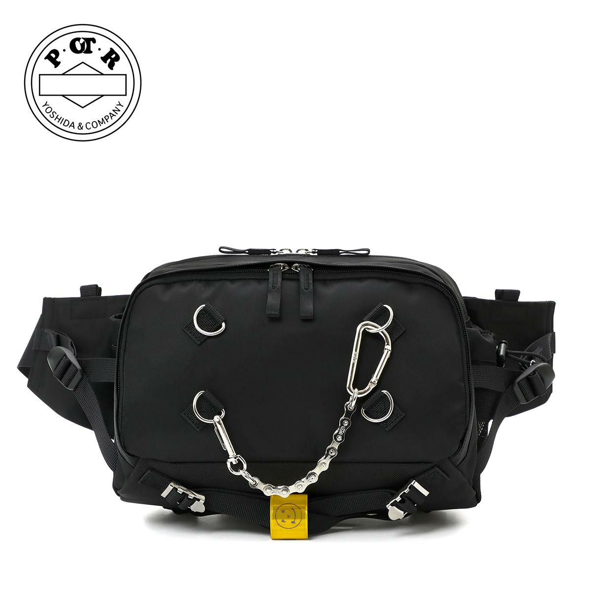 POTR / RIDE BLACK ピー・オー・ティー・アール / ライド ブラック ウエストバッグ 997-36858 吉田カバン  日本製｜ONLINE STORE by SELECTION